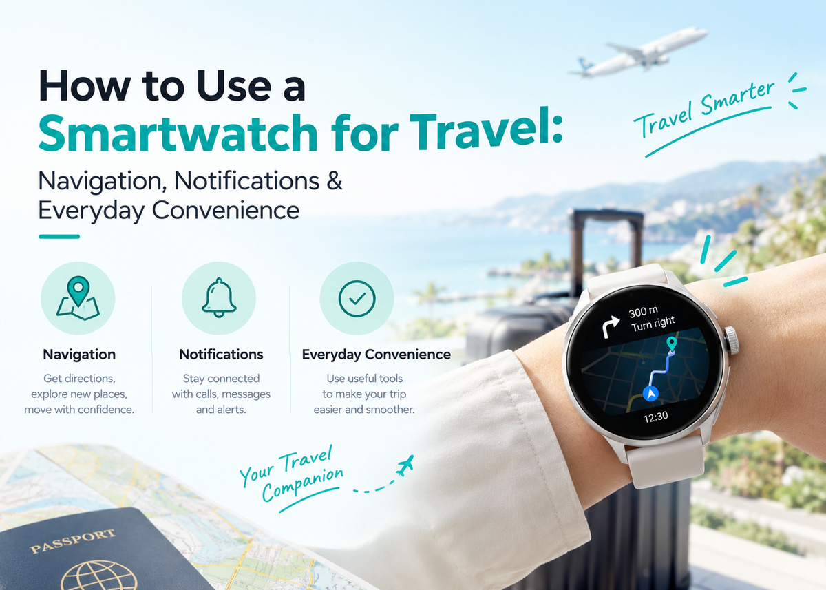 How to Use a Smartwatch for Travel: Navigation, Notifications & Everyday Convenience